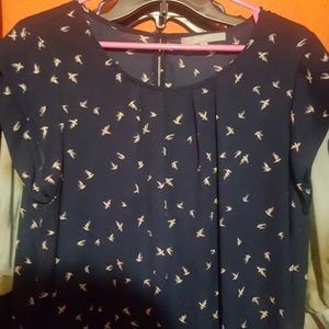 4 blouses and crop top